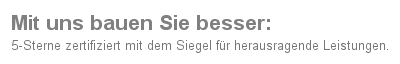 Meisterhaft - Vier Sterne zertifiziert